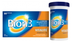 Bion 3 Vitalité 80 Comprimés Bion 3 Vitalité 80 Comprimés
