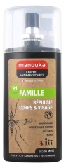 Manouka Famille Répulsif Corps et Visage 75 ml