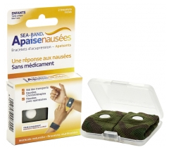 Sea Band Enfants Apaisenausées Paire de Bracelets d'Acupression