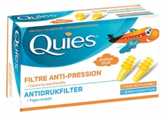 Quies Protection Auditive Spécial Avion Enfant 1 Paire