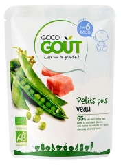 Good Goût Petits Pois Veau da 6 Mesi Biologico 190 g