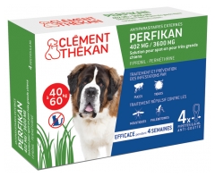 Clément Thékan Perfikan 402mg/3600mg Very Large Dogs 4 Pipettes