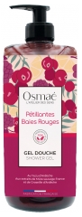 Osmaé Gel Douche Pétillantes Baies Rouges 1 L