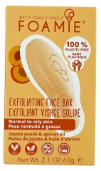 Foamie Exfoliating Face Bar Jojoba Pearls and Apricot Oil 60g
