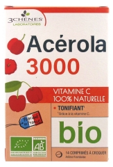 Les 3 Chênes Acerola 3000 Organic 14 Chewable Tablets
