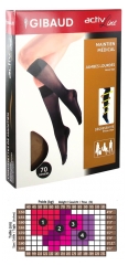 ActivLine Chaussettes de Maintien 70 Deniers Beige ActivLine Chaussettes de Maintien 70 Deniers Beige