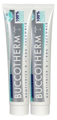 Buccotherm Toothpaste With Thermal Water Whitening and Care Orrganic 2 x 75ml