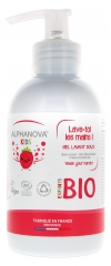 Alphanova Kids Lave-Toi Les Mains ! Soft Cleansing Gel Strawberry & Cotton Organic 250ml