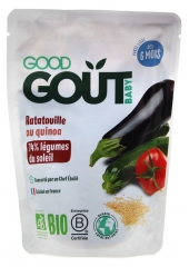 Good Goût Ratatouille au Quinoa dès 6 Mois Bio 190 g