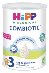 HiPP Combiotic 3 Growth da 10 Mesi a 3 Anni Organic 800 g
