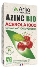Arkopharma Azinc Acérola 1000 Bio 30 Comprimés à Croquer