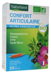 Naturland Confort Articulaire Bio 20 Ampoules Buvables de 10 ml