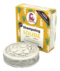 Lamazuna Shampoing Solide Cheveux Normaux Argile Blanche et Verte 70 ml