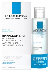 La Roche-Posay Effaclar Mat Hydratant Sébo-Régulateur 40 ml + Eau Micellaire Ultra Peaux Grasses 50 ml Offerte