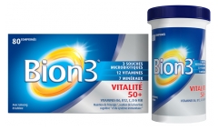 Bion 3 Vitalité 50+ 80 Comprimés Bion 3 Vitalité 50+ 80 Comprimés