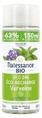 Natessance Déo 24H Verveine Bio Recharge 150 ml