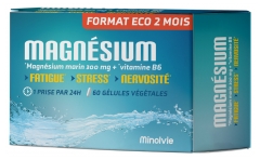 Minolvie Magnesium 60 Vegetable Capsules
