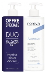 Aquareva Lait Corporel Hydratant 24H Lot de 2 x 400 ml Aquareva Lait Corporel Hydratant 24H Lot de 2 x 400 ml