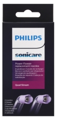 Philips Sonicare Power Flosser HX3062/00 2 Cannule di Ricambio Quad Stream