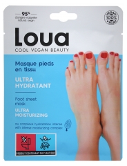 Loua Feet Mask in Fabric Ultra-Moisturising 1 Pair 16ml