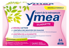 Ymea Menopause Hot Flashes and Silhouette 64 Capsules