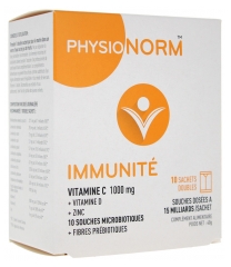 Laboratoire Immubio Physionorm Immunity 10 Double Sachets