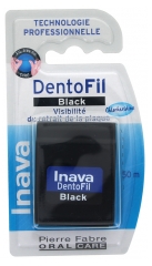 Inava Dentofil Black Dental Floss 50m