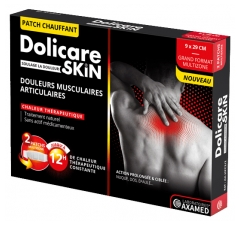 Dolicare Skin Patch Chauffant Grand Format Multizone 2 Patchs
