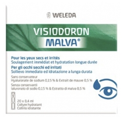 Weleda Visiodoron Malva Ophthalmic Solution 20 Single Doses