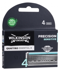 Quattro Essential 4 Lames Précision Sensitive 4 Lames Quattro Essential 4 Lames Précision Sensitive 4 Lames