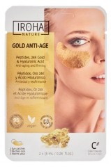 Iroha Nature Gold Anti-Âge 2 Patchs Yeux