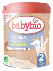Babybio Caprea 2 con Latte di Capra da 6 a 12 Mesi Biologico 800 g