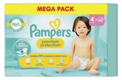 Pampers Premium Protection 96 Diapers Size 4 (9-14 kg)
