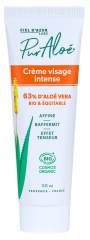 Pur Aloé Crème Visage Intense à l\'Aloe Vera 63% Bio 50 ml