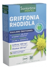 Santarome Griffonia Rhodiola 30 Gélules