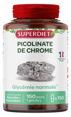 Superdiet Picolinate de Chrome 150 Gélules