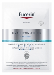 Eucerin Hyaluron-Filler + 3x Effect Masque Intensif à l\'Acide Hyaluronique 1 Masque