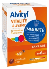 Alvityl Vitality 40 Compresse Deglutibili