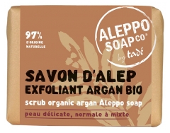 Tadé Scrub Organic Argan Aleppo Soap 100g