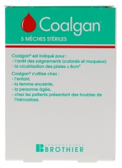 Coalgan Stops Bleeding 5 Sterile Wicks