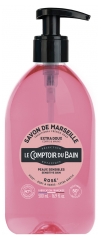 Le Comptoir du Bain Sapone di Marsiglia Tradizionale Rosa 500 ml