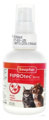 Beaphar Fiprotec Spray Antiparasitaire Chiens et Chats 100 ml