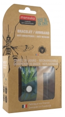 Manouka Kameleo Bracelet Anti-Moustiques + Recharge 6 ml