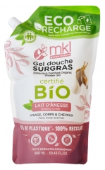 MKL Green Nature Gel Doccia Supergrasso al Latte D'asina Biologico 900 ml