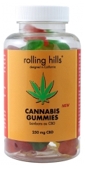 Rolling Hills Bonbons au CBD 125 g