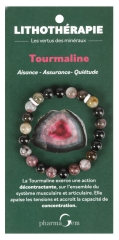 PharmaGem Lithothérapie Bracelet Tourmaline 8 mm