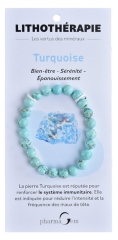 PharmaGem Lithothérapie Bracelet Turquoise 8 mm