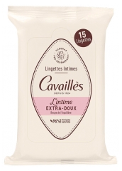 Rogé Cavaillès Lingettes Intimes Extra-Doux 15 lingettes