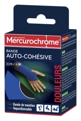 Mercurochrome Bande Auto-Cohésive 4,5 m x 7,5 cm