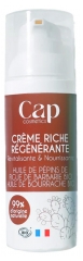 Cap Cosmetics Rich Regenerating Cream Organic 50ml